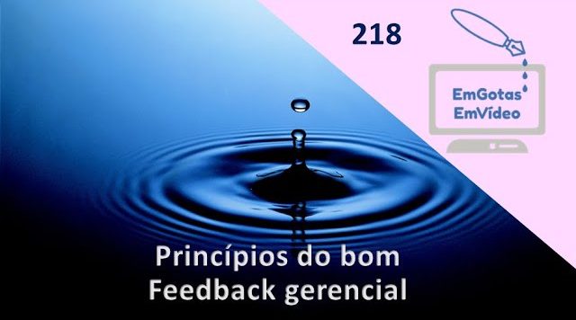 218 Princípios do bom Feedback gerencial
